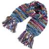 LOUDelephant lungo Grosso Lana Multi Mix Sciarpa - Misto Blu