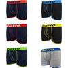 Lotto 6 Boxer Uomo in Cotone Elasticizzati Modelli Assortiti (4/M, LB1012)