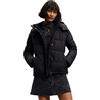 Desigual Padded_ESTOCOLMO, 2000 Black Cappotto Corto Imbottito, Donna