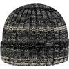 Barts Berretto Beanie Sahiel Donna/Uomo - Invernale con Risvolto Risvolto, Fodera Inverno Autunno/Inverno - Taglia Unica Antracite