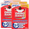 Omino Bianco - Additivo Lavatrice Totale 5 Azioni in 1 in Polvere per Bucato, Smacchiante e Igienizzante, 500 g x 4 Pezzi