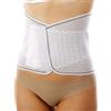 ORIONE Corsetto elastico lombosacrale con supporti Pervertebrali. Art. 3080 Colore Bianco Taglia Medium 75-84 cm