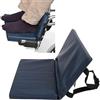 Fyearfly Prolunga poggiapiedi per sedia a rotelle, Proteggi poggiapiedi per sedia a rotelle Cuscino elevabile Protezione per cuscino per gambe per sedia a rotelle con cinghia a sgancio rapido per Disabili