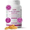 HSN Ultra Collagene Idrolizzato Complex Bovino 3600mg | 180 Compresse rivestite senza sapore | Con Silice Naturale e Magnesio | Basso Peso Molecolare (3KDa) | Non-GMO, Senza Glutine né Pesce
