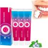 FLLUOUZH Baking Soda Toothpaste Oral Care, 2024 New Baking Soda Toothpaste, Teeth Whitening Toothpaste Baking Soda, Deep Cleaning, Fresh Breath, Stain Removal, Protect Teeth (3 Pcs)