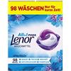 Lenor Detersivo Pods All-in-1, 98 lavaggi (2 x 49) Lenor April Fresco con profumo di fiori primaverili