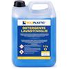 SOLEPLASTIC Detersivo Lavastoviglie Liquido Professionale 5 Litri per Lavaggio Automatico Stoviglie, Azione Sgrassante e Anticalcare, Ideale per Lavastoviglie Domestiche e Cucine Professionali