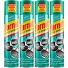 Fornet - Sgrassatore Spray per Forni e Barbecue, Formula non Aggressiva, Senza Soda Caustica, 300ml x 4 Pezzi
