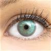 GLAMLENS Lenti a contatto colorate grigio Capri Gray - con porta lenti a contatto - grigio naturali in silicone idrogel - 2 pezzi - DIA 14,20 - senza correzione 0.00 diottrie lente a contatto