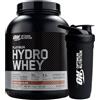 Optimum Nutrition Platinum Hydro Whey Proteine in Polvere Gusto Cioccolato al Latte 1,6Kg 40 Porzioni Isolate Idrolizzate dal Siero del Latte per Crescita Fibre Muscolari + REFORCE STEEL SHAKER