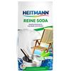 Heitmann Carbonato di sodio puro multiuso 500g: per la pulizia di casa, bagno e giardino, contro le muffe su pietra