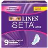 Lines ASSORBENTI LINES SETA ULTRA LUNGO CON ALI 6 CONFEZIONI DA 9 PEZZI (6)