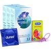 Durex Settebello Classico, Preservativi forma classica (52 mm), 36 Profilattici + Durex Little Devil