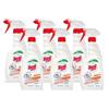 Dual Power, Pulitore Muffa e Fughe, Detergente con Ossigeno Attivo ad Azione Sbiancante, Senza Cloro, Sgrassa a Fondo Senza Intaccare le Ceramiche, Made in Italy, 6 Confezioni 500 ml