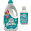 imi shop Set Detersivo Bucato a Mano e Lavatrice 40 Lavaggi 2000ml con Profuma Biancheria Igienizzante 50 Lavaggi 250ml (Ocean Paradise)
