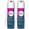 VEET - Nebbia depilatoria spray - pelli sensibili - 150 ml - Set di 2 x 150 ml (2 x nebbia depilatoria pelli sensibili)