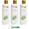 Beni Culinari WEXOR - 3 deodoranti per bucato Elisir verde dell'Himalaya elisir con microcapsule - con orchidea verde e muschio dell'Himalaya 200 ml + portachiavi Beni Culinari