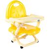 Chicco Pocket Snack Rialzo Sedia Per Bambini 6 Mesi - 3 Anni (15 Kg), Seggiolino Pappa Alzasedia Da Tavolo Portatile E Regolabile, Giallo, ‎32 x 36 x 11 cm; 2 Kg