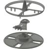 Baby Brezza Formula Pro Advanced: set di ricambio con pala di miscelazione, coperchio di bloccaggio e ruota dosatrice (parti nere)