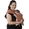 Neko Tiny - Marsupio Neonato Ergonomico Regolabile da 2.5 kg (Cinnamon)