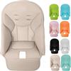 Generico Cuscino Per Seggiolone Per Bambini, Fodera Per Sedia Da Pranzo In Pelle PU, Imbottitura Seggiolone Traspirante, Copriseggiolone Morbido Confortevole Per Peg-Perego, Siesta Zero3, Baoneos, Kosmics Jané
