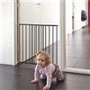 Safetots Cancello di sicurezza a vite estensibile in metallo per cancelletto per scale per bambini, bianco, 62,5 cm - 106,8 cm, cancelletto di sicurezza per bambini, barriera di sicurezza per bambini