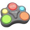 SZLIFE Gioco di memoria elettronico portatile con luci e suoni Allenamento della memoria Regalo di apprendimento Giocattolo educativo per interni per bambini