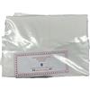 Generic Lenzuola cullalettino e carrozzino sfuse per sotto con angoli o sopra di mussola in purissimo cotone Made in Italy (Sotto 65x130 cm, Bianco)