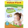 Babylino Pannolini Babylino Sensitive ECONOMY: Taglia 2 - da 3 a 6 Kg./ 50 PCS