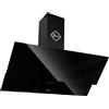 Gurari Cappa Aspirante 80 cm GCH D 268 BL Prime Classe A con Telecomando ✦ Timer ✦ Cappa Cucina in Vetro Nero ✦ LED ✦ Filtro Lavabile ✦ Aspirazione 1000 m³/h ✦ Design Moderno a Parete