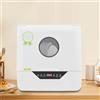 Apriltop 800W 220V Lavastoviglie Da Tavolo con 4 Modalità Di Lavaggio, Serbatoio Dell'acqua Da 6L Per Appartamenti, Dormitori, Campeggio, Bianco