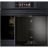 Kaiser EH 6341 - Forno elettrico a vapore, colore: grigio grafite opaco Moire 86 L TFT Cottura + KCT 61 FI 4, numero di zone di cottura a induzione