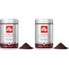 Illy Espresso Bold Roast Coffee, macinato, 250 g (Confezione da 2)