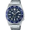 Casio Orologio: Silver MTD-135D-2AVDF, Argento, Bracciale