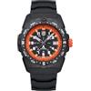 Luminox Orologio analogico al quarzo svizzero da uomo con cinturino in gomma XB.3739, Colore: arancione., cinghia