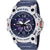 AIMES Orologio sportivo da uomo, impermeabile, militare, grande tattico, orologio da polso da uomo, con data, multifunzione, LED, sveglia, cronometro
