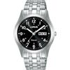 Lorus Orologio Analogico al Quarzo Uomo con Cinturino in Metallo RXN73DX5