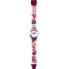 HIP HOP, Collezione Surrealism, Orologio Donna Abstract, Cinturino in Morbido Silicone e Pratica Chiusura, Cassa 32 mm, Movimento al Quarzo, Resistente all'Acqua, Lunghezza Regolabile, Multicolor
