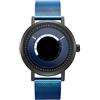 SHENGKE SINOBI Orologi di Affari Degli Uomini di Modo Design Originale Della Vigilanza Degli Uomini Della Vigilanza Della Maglia di Acciaio Orologio, S9800g-blu, Sportivo