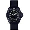 MWC 1999-2001 Pattern Quarzo PVD Acciaio Nero Tessuto NATO Zaffiro Militare Vintage Orologio Uomo