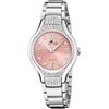 LOTUS Orologio Donna Analogico in Acciaio Inossidabile 316l Argentato | Movimento al Quarzo, Vetro Minerale ad Alta Resistenza, Impermeabile 5 ATM, Special Prices 18910/2
