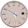 HRTUFN WCC00816 Quadrante dell'orologio NH35, lancette, quadrante da 33,5 mm, accessori for orologi for movimento NH36(White with hands)