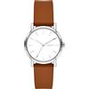 DKNY Soho Orologio da donna, Movimento al quarzo con cinturino in lega, acciaio inossidabile, pelle o silicone