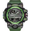 KXAITO Orologi da uomo Sport Outdoor Impermeabile Militare Orologio Data Multi Funzione Tattiche LED Face Alarm Cronometro per gli Uomini 3133
