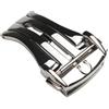 ROUHO Acciaio Inox Orologio Chiusura Deployante Durevole Ricambio Farfalla Pieghevole Orologio Fibbia per Omega