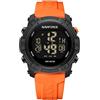 NAVIFORCE Orologio digitale da uomo, sportivo, impermeabile, con cronometro, sveglia, cinturino in gomma