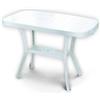 TAVOLO RESINA ULISSE 180X80 BIANCO
