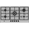 Staylux Piano Cottura cm.90 5 Fuochi Acciaio Inox Ghisa