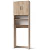 Generico Mobile Coprilavatrice Lava Wash colore Sonoma cm.63x24 h.190