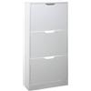 5 five simply smart Scarpiera 3 Cassetti colore Bianco cm.60x23,4 h.119
